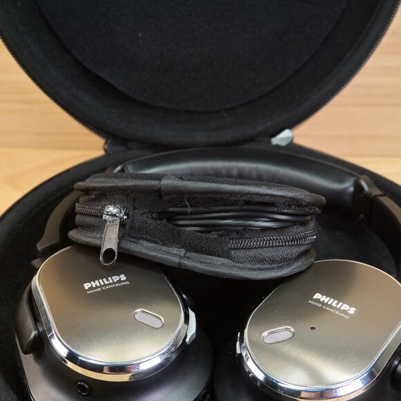 Philips SHN9500 Headphones / Noise Cancelling / Over-Ear / Tested & Working - Picture 3 of 12